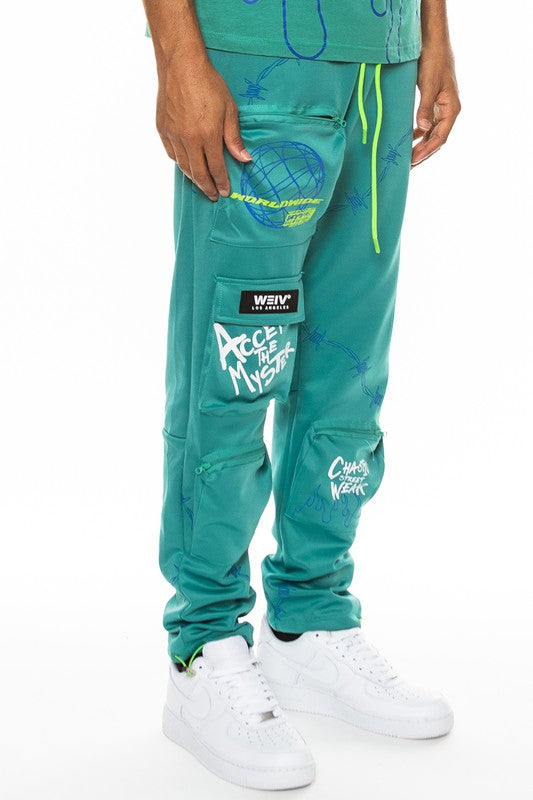 Stacey B's Weiv Hype Official Print Track Pant