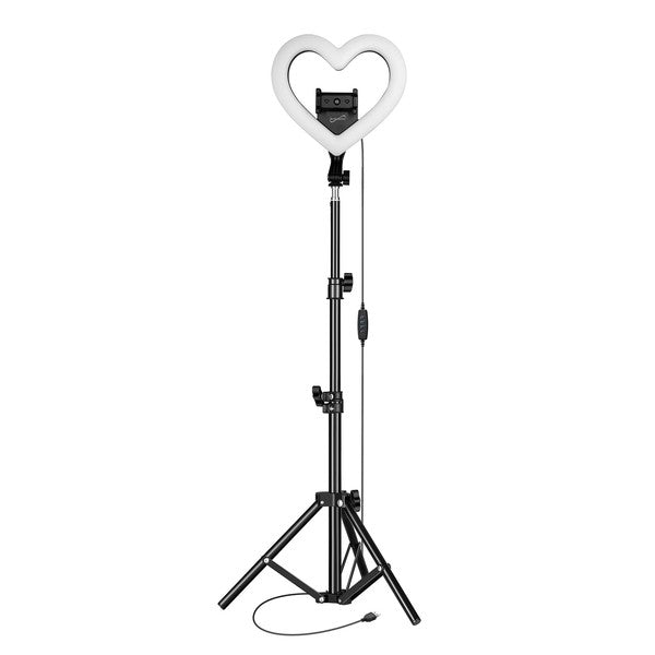 Stacey B's Supersonic PRO Live Stream 10in Heart Ring Light