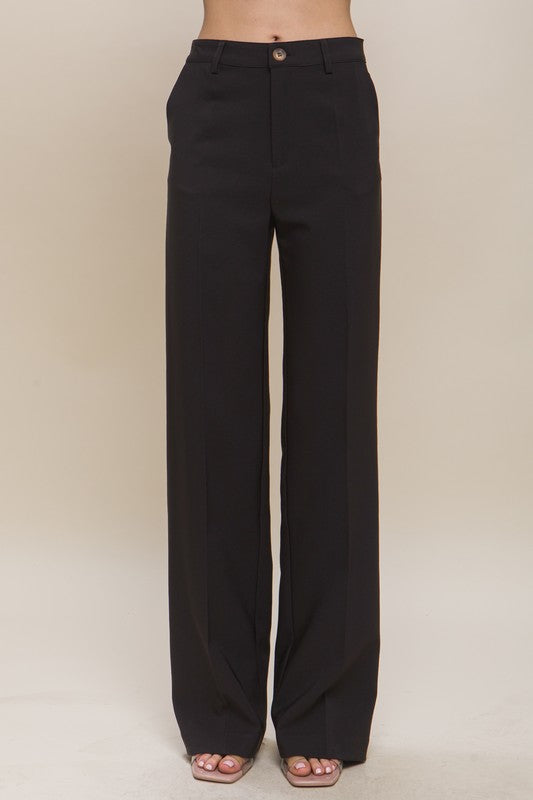 Stacey B's Formal Straight Leg Blazer Pants