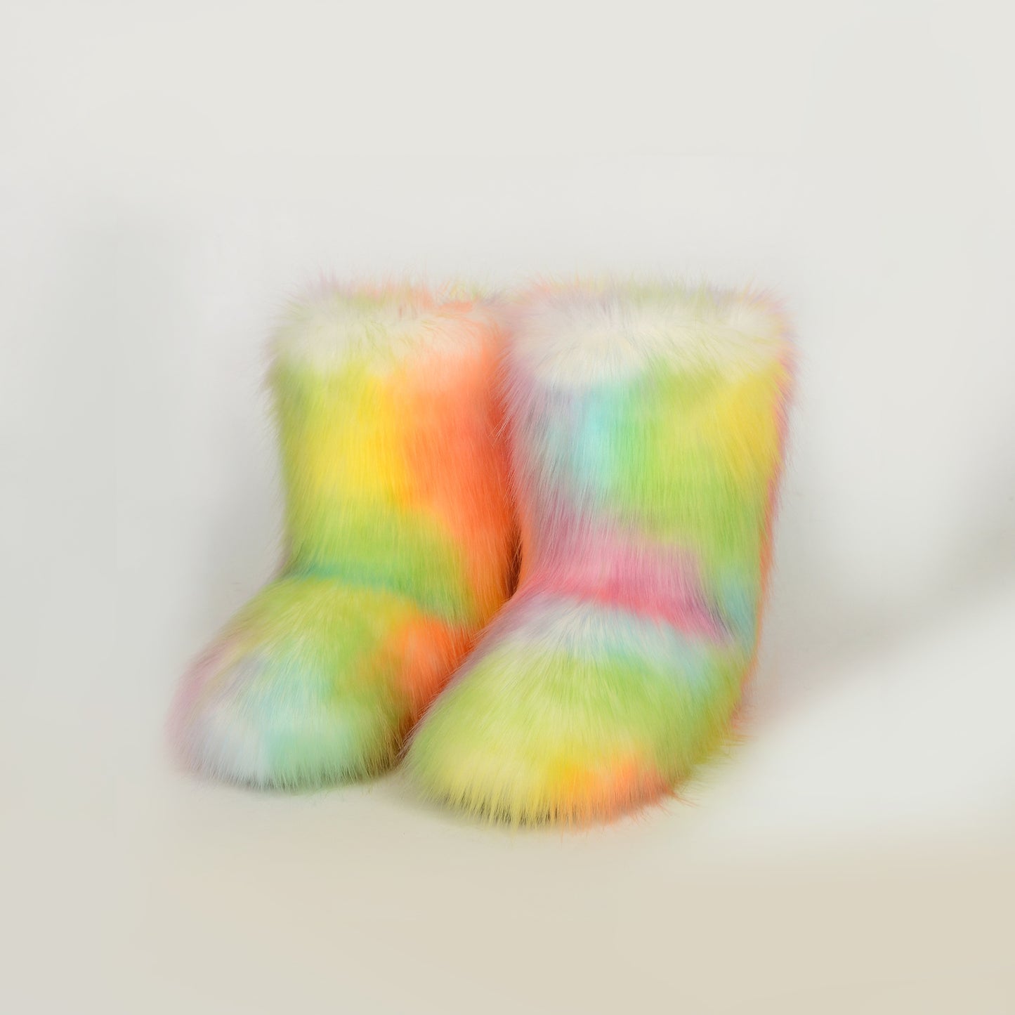 Stacey B's Thermal Fuzzy Platform Boots