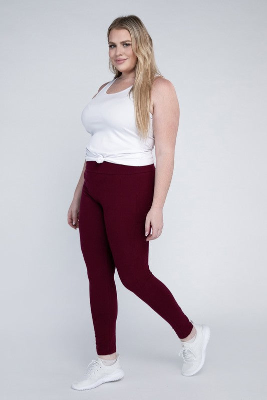 Stacey B's Plus Everyday Leggings with Pockets