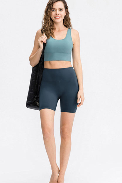 Stacey B's Wide Waistband Sports Shorts