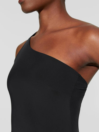 Stacey B's Single Shoulder Active Romper