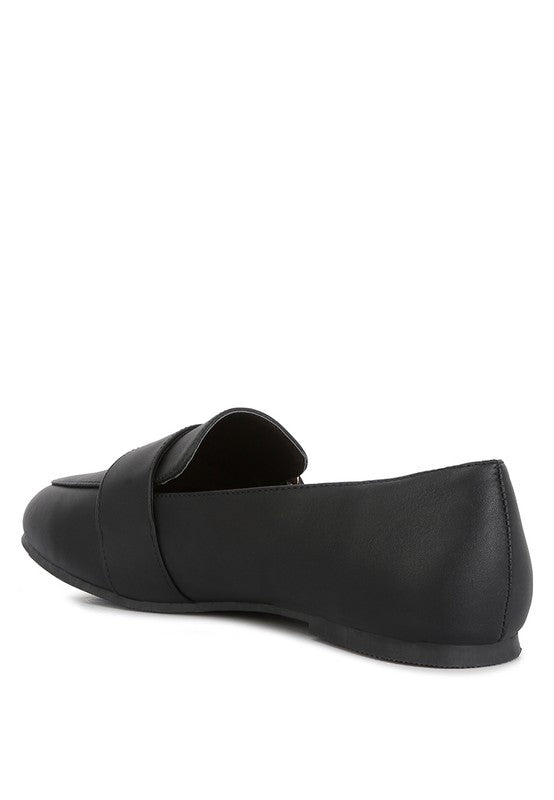 Stacey B's Saskia Pin Buckle Detail Loafers