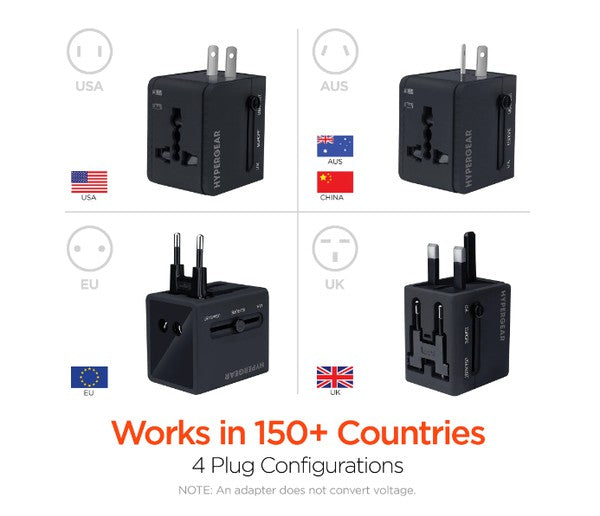 Stacey B's HyperGear All-in-one World Travel Adapter