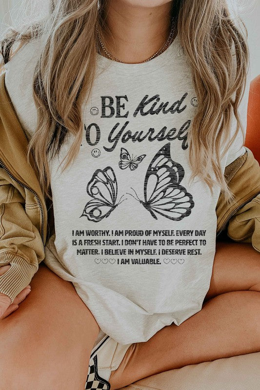 Stacey B's Be Kind to Yourself Graphic Tee