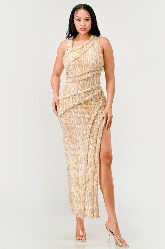 Stacey B's Sun-Kissed Desert Dunes Dress