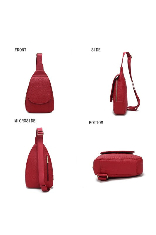 Stacey B's MKF Collection Cleisy Sling Bag by Mia K