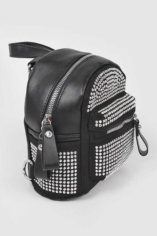 Stacey B's Studded Small Fashion Backpack