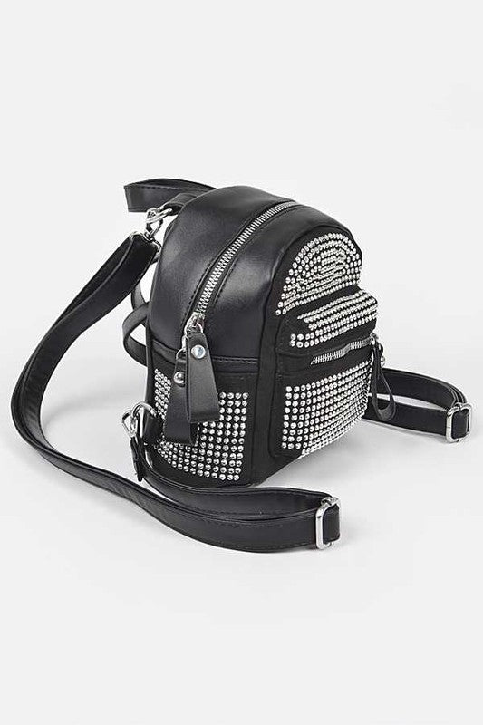 Stacey B's Studded Small Fashion Backpack