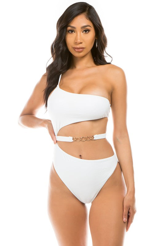 Stacey B's Chic Belt One - Piece