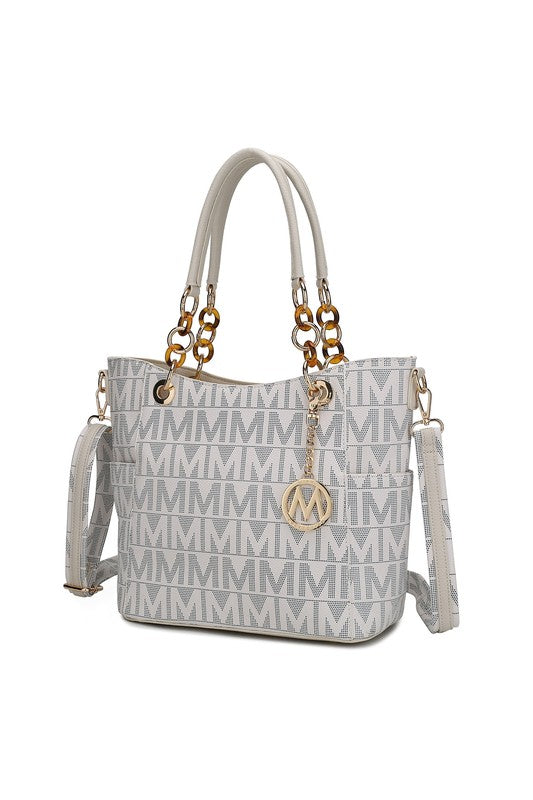 Stacey B's MKF Kissaten Milan M Signature Tote by Mia K