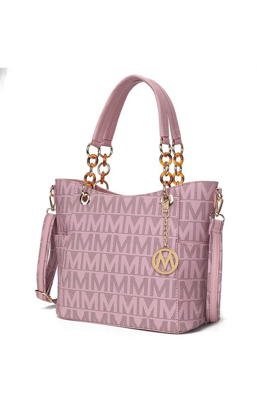 Stacey B's MKF Kissaten Milan M Signature Tote by Mia K