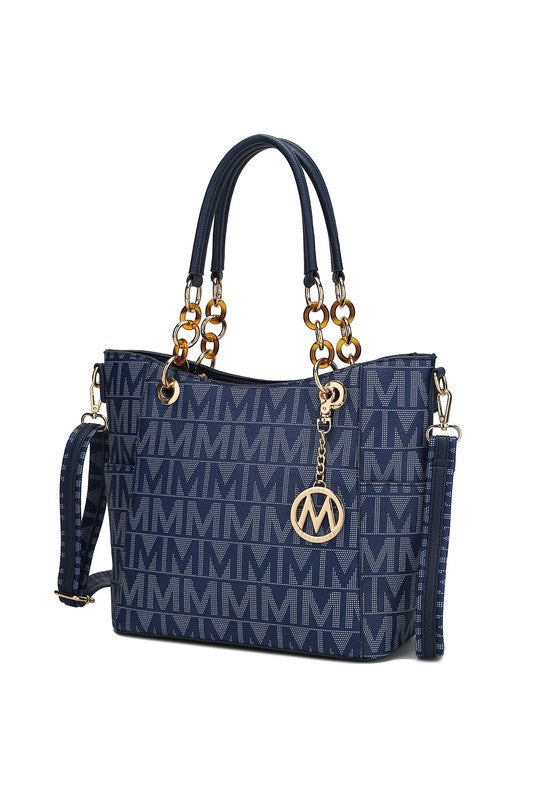 Stacey B's MKF Kissaten Milan M Signature Tote by Mia K