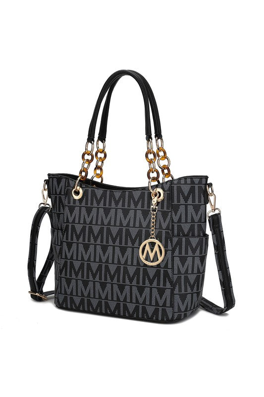 Stacey B's MKF Kissaten Milan M Signature Tote by Mia K