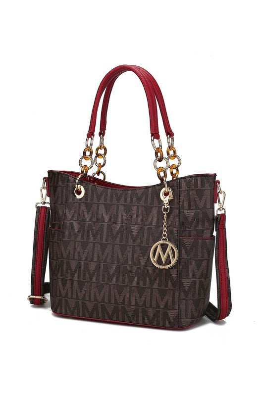 Stacey B's MKF Kissaten Milan M Signature Tote by Mia K