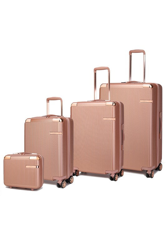 Stacey B's MKF Collection Tulum 4-piece luggage set by Mia K