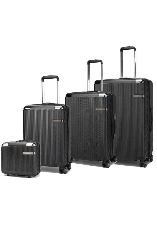 Stacey B's MKF Collection Tulum 4-piece luggage set by Mia K