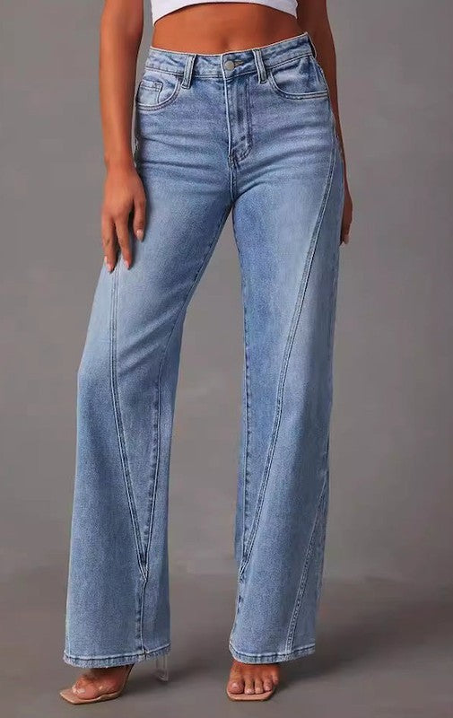 Stacey B's High waisted denim jeans