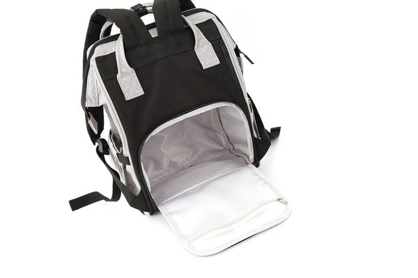 Stacey B's Travels  Backpack Multiple Picket Design