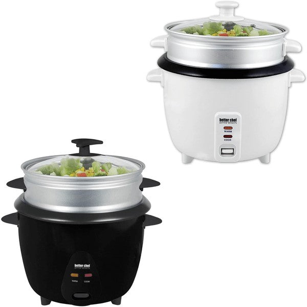 Stacey B's Better Chef 5-Cup  Rice Cooker with Steamer