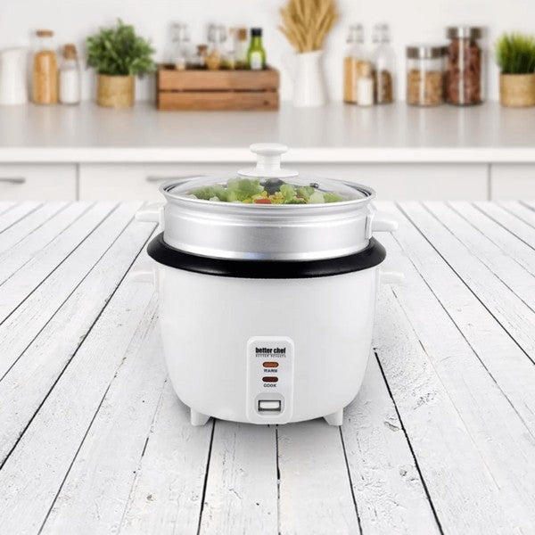 Stacey B's Better Chef 5-Cup  Rice Cooker with Steamer