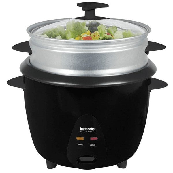 Stacey B's Better Chef 5-Cup  Rice Cooker with Steamer