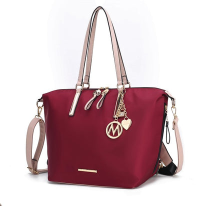 Stacey B's MKF Layla Solid Tote Backpack by Mia k