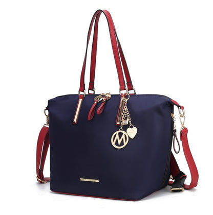 Stacey B's MKF Layla Solid Tote Backpack by Mia k