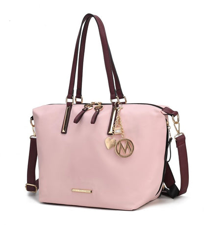 Stacey B's MKF Layla Solid Tote Backpack by Mia k