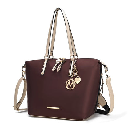 Stacey B's MKF Layla Solid Tote Backpack by Mia k