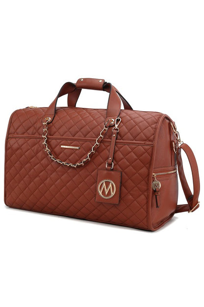 Stacey B's MKF Lexie Vegan Leather Women Duffle by Mia K