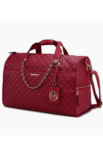 Stacey B's MKF Lexie Vegan Leather Women Duffle by Mia K
