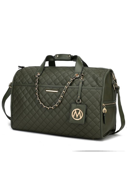 Stacey B's MKF Lexie Vegan Leather Women Duffle by Mia K