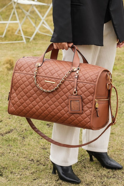 Stacey B's MKF Lexie Vegan Leather Women Duffle by Mia K