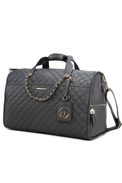 Stacey B's MKF Lexie Vegan Leather Women Duffle by Mia K
