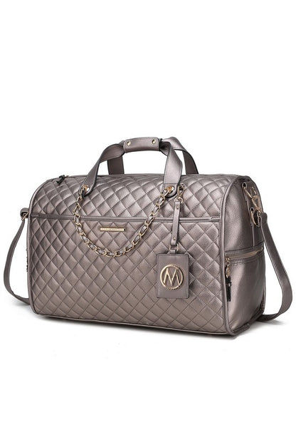 Stacey B's MKF Lexie Vegan Leather Women Duffle by Mia K