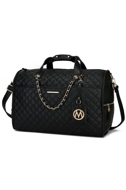 Stacey B's MKF Lexie Vegan Leather Women Duffle by Mia K