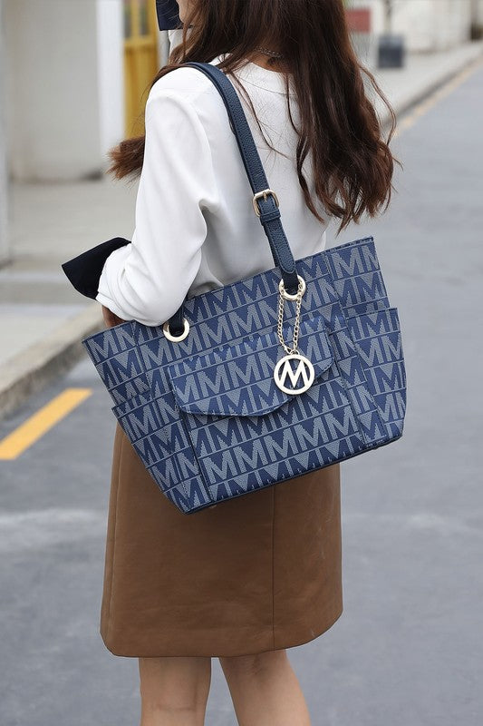 Stacey B's MKF Griselda M Signature Tote Bag by Mia K