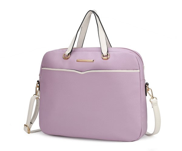 Stacey B's MKF Rose Women's Briefcase by Mia K