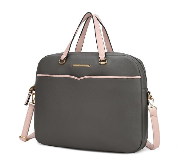 Stacey B's MKF Rose Women's Briefcase by Mia K