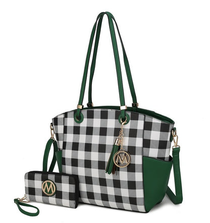 Stacey B's MKF Karlie Tote Bag with Wallet by Mia K