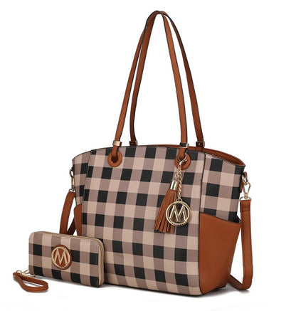 Stacey B's MKF Karlie Tote Bag with Wallet by Mia K