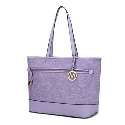 Stacey B's MKF Juno Vegan Leather Women Tote Bag