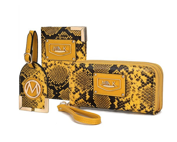 Stacey B's MKF Darla Snake Travel Gift Set by Mia K