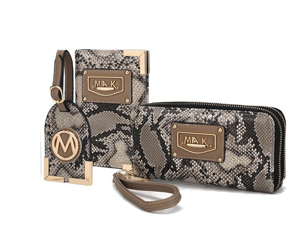 Stacey B's MKF Darla Snake Travel Gift Set by Mia K