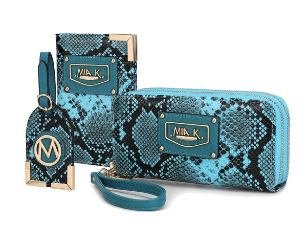 Stacey B's MKF Darla Snake Travel Gift Set by Mia K