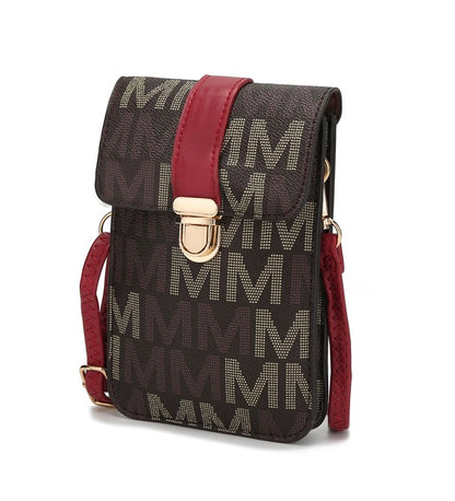 Stacey B's MKF Lulu XL M Signature Phone Wallet Crossbody Bag
