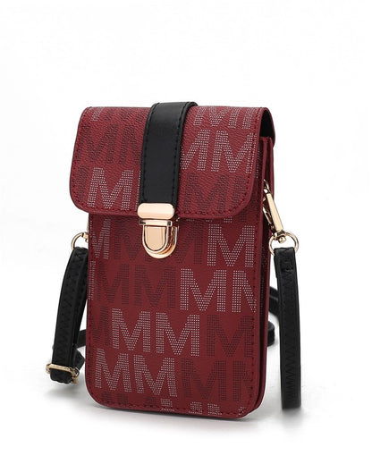 Stacey B's MKF Lulu XL M Signature Phone Wallet Crossbody Bag