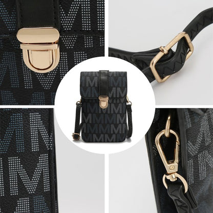Stacey B's MKF Lulu XL M Signature Phone Wallet Crossbody Bag